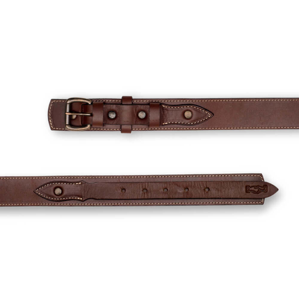 Campaign Leather Ranger Belt watch band - Strapped For Time