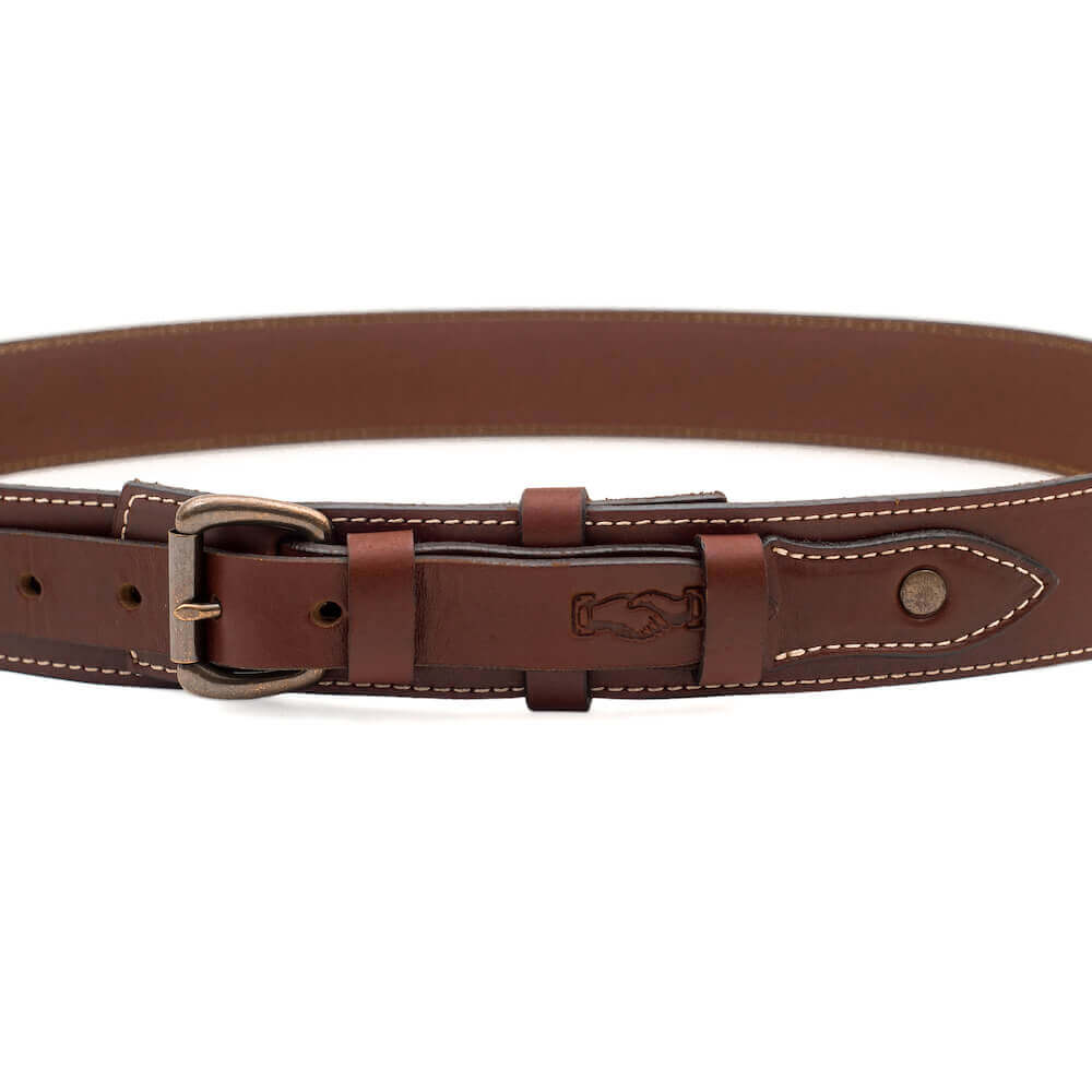 Campaign Leather Ranger Belt watch band - Strapped For Time