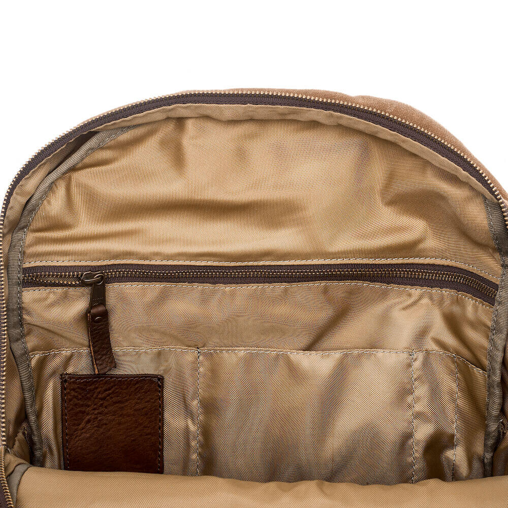 Campaign Waxed Canvas Backpack watch band - Strapped For Time