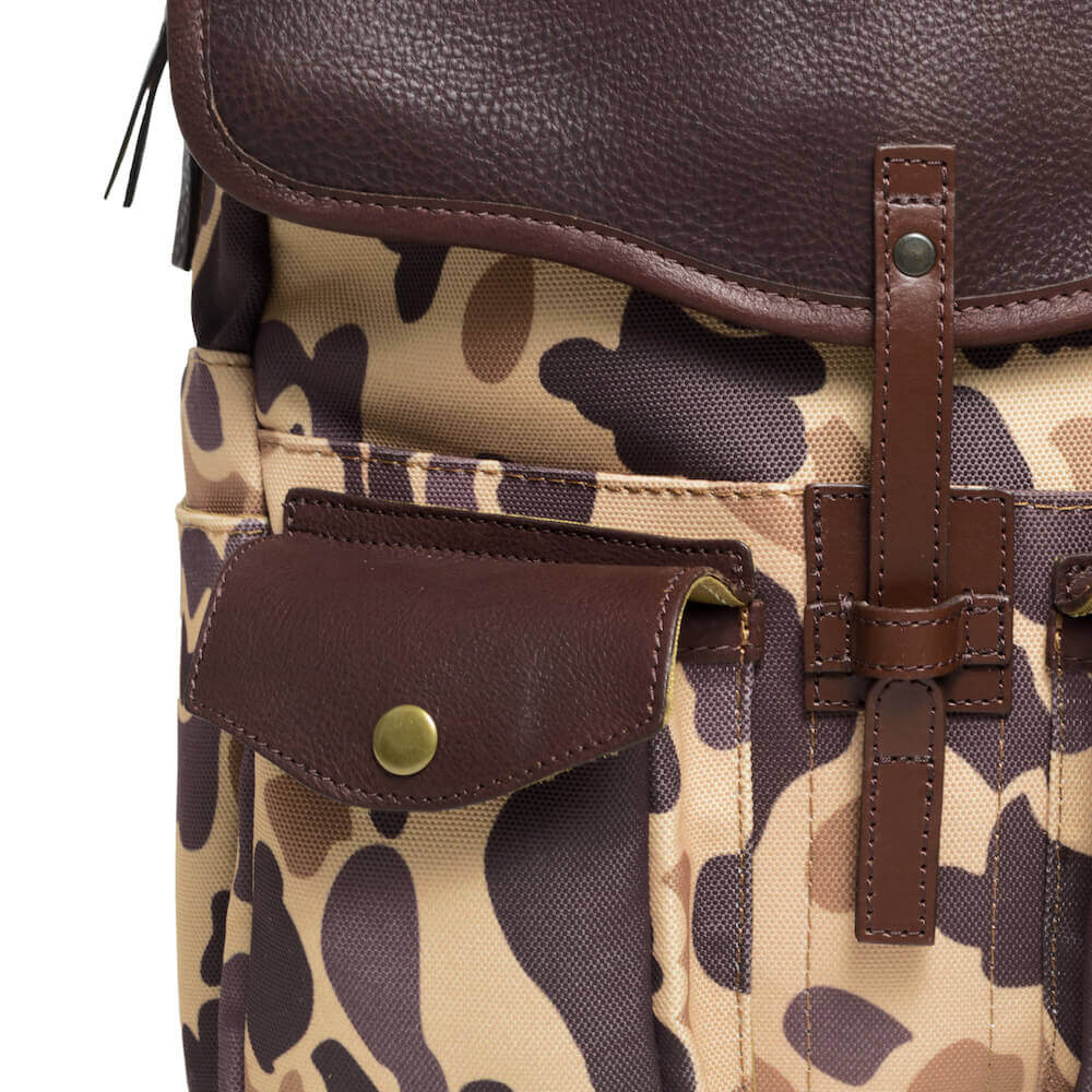 Campaign Waxed Canvas Backpack watch band - Strapped For Time