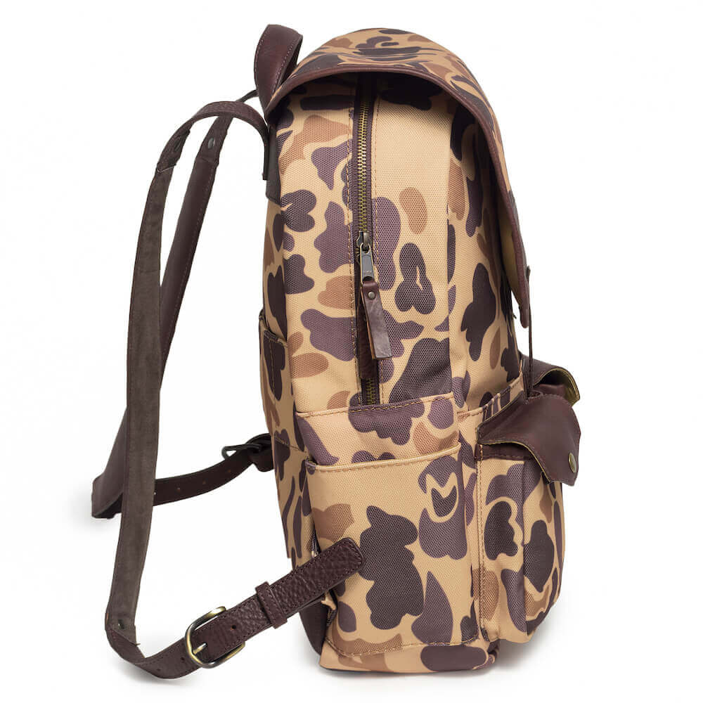 Campaign Waxed Canvas Backpack watch band - Strapped For Time