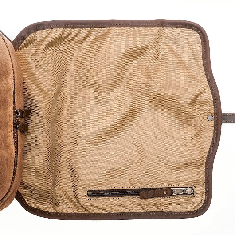 Campaign Waxed Canvas Backpack watch band - Strapped For Time