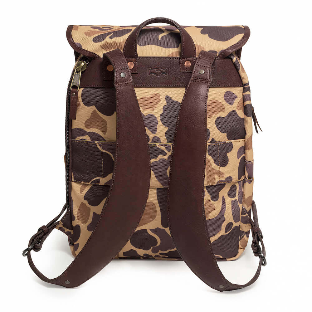 Campaign Waxed Canvas Backpack watch band - Strapped For Time