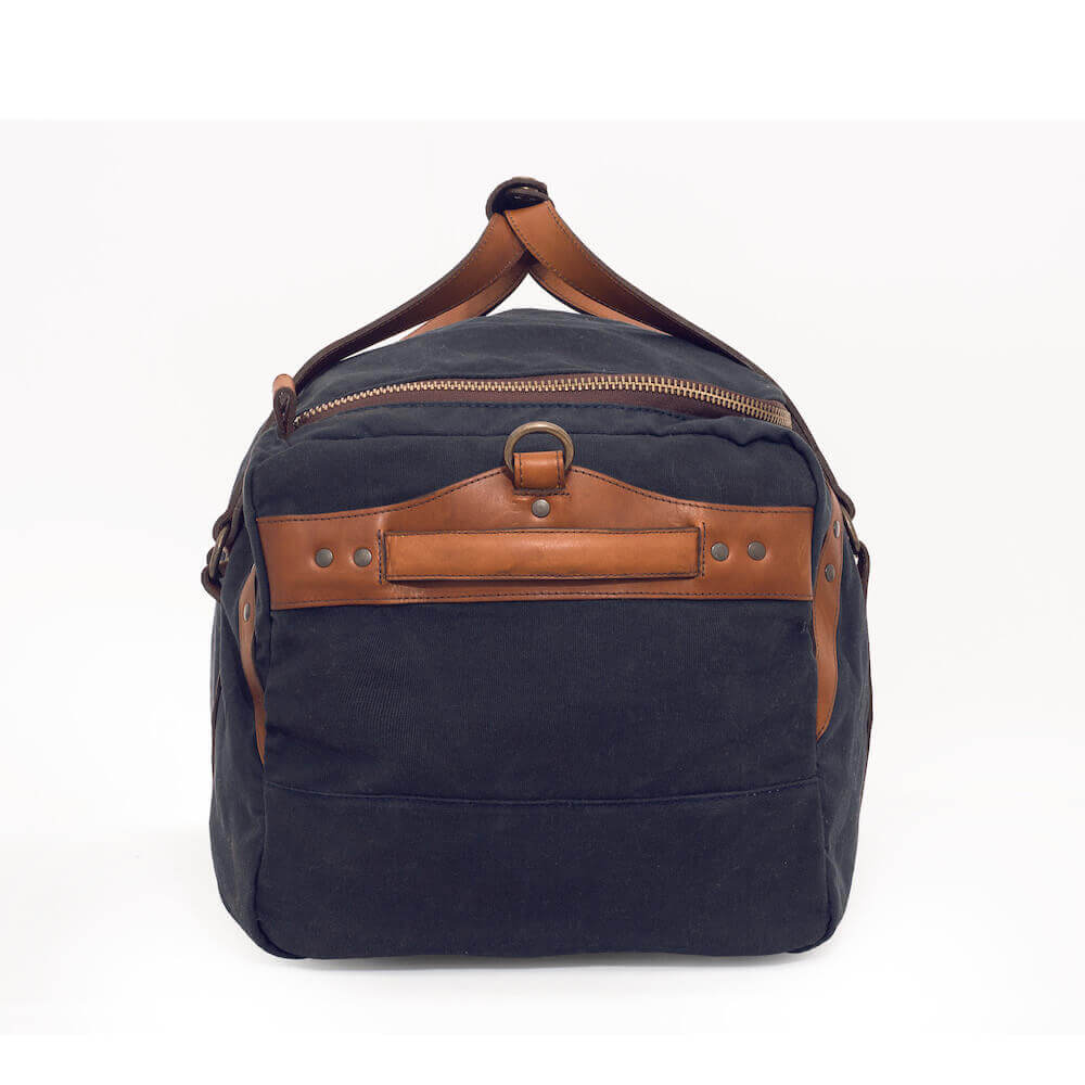 Campaign Waxed Canvas Large Duffle Bag watch band - Strapped For Time