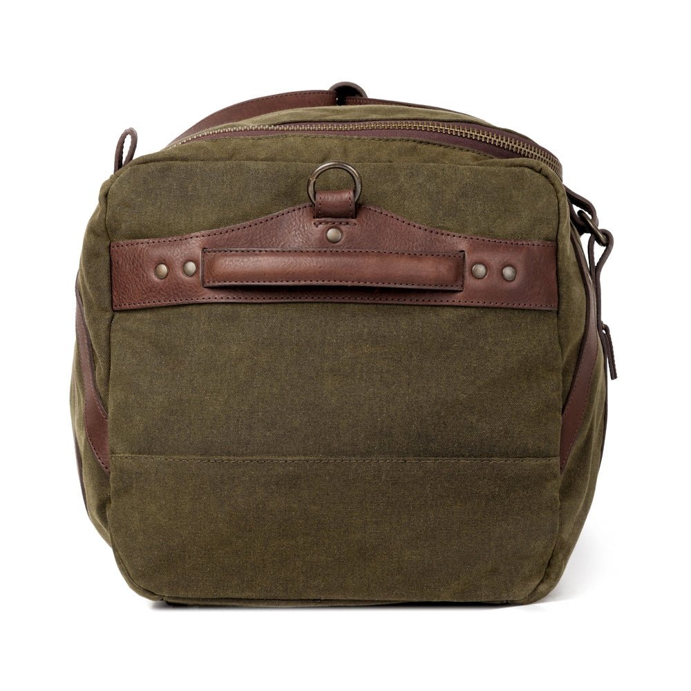 Campaign Waxed Canvas Large Duffle Bag watch band - Strapped For Time