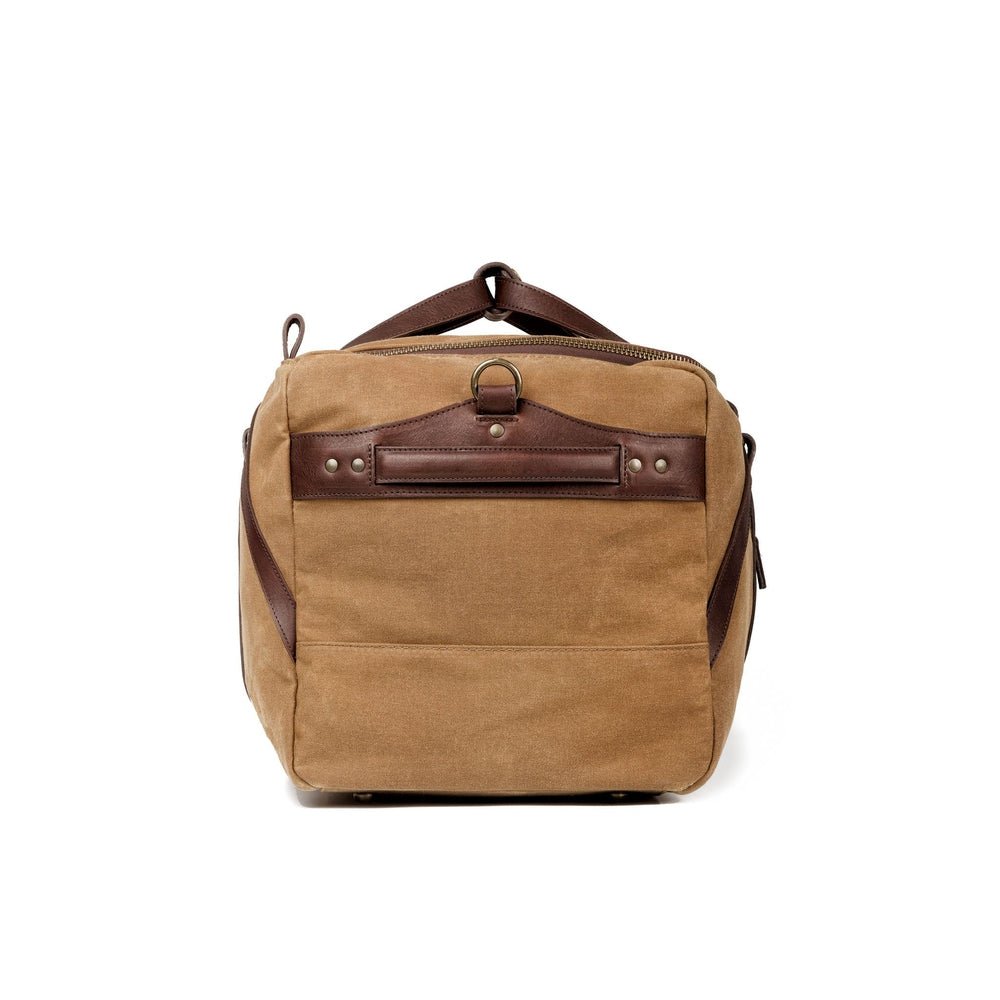 Campaign Waxed Canvas Large Duffle Bag watch band - Strapped For Time