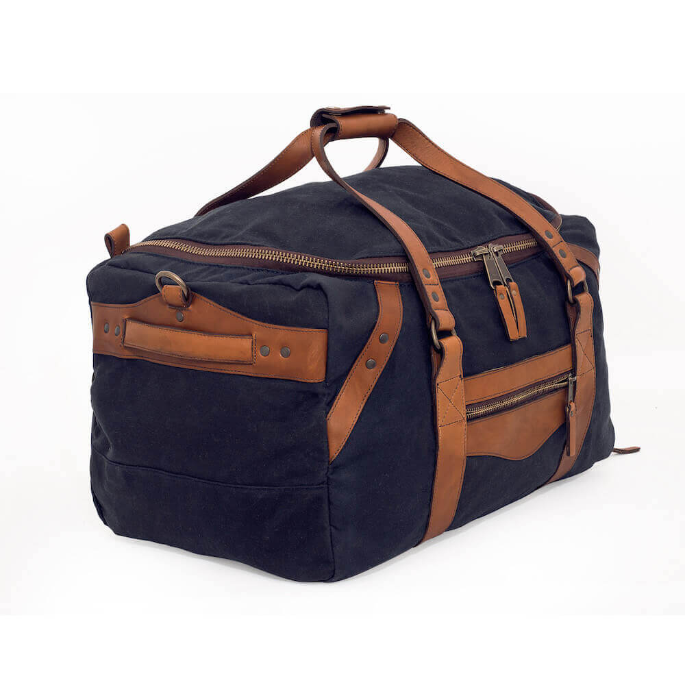 Campaign Waxed Canvas Medium Duffle Bag watch band - Strapped For Time