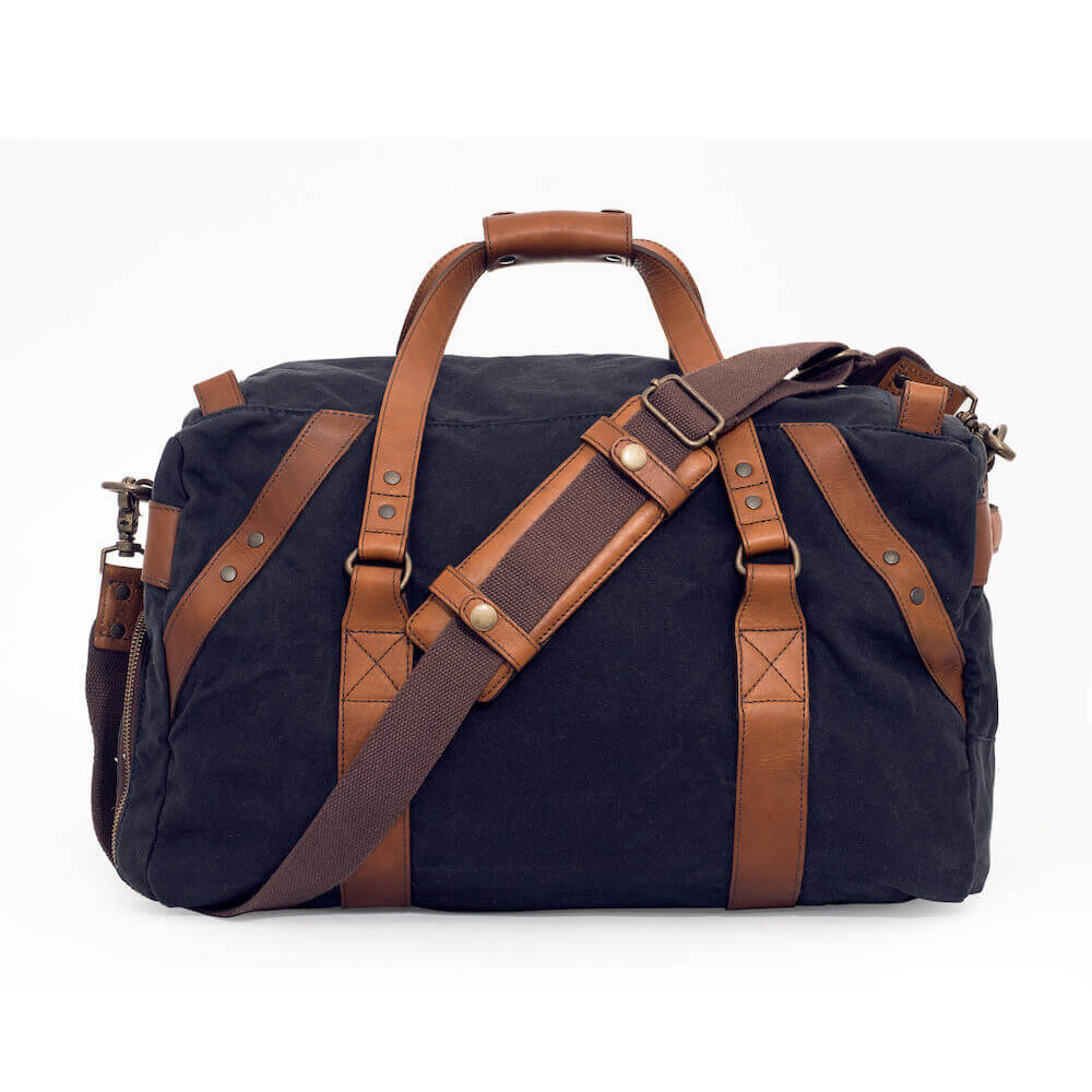 Campaign Waxed Canvas Medium Duffle Bag watch band - Strapped For Time