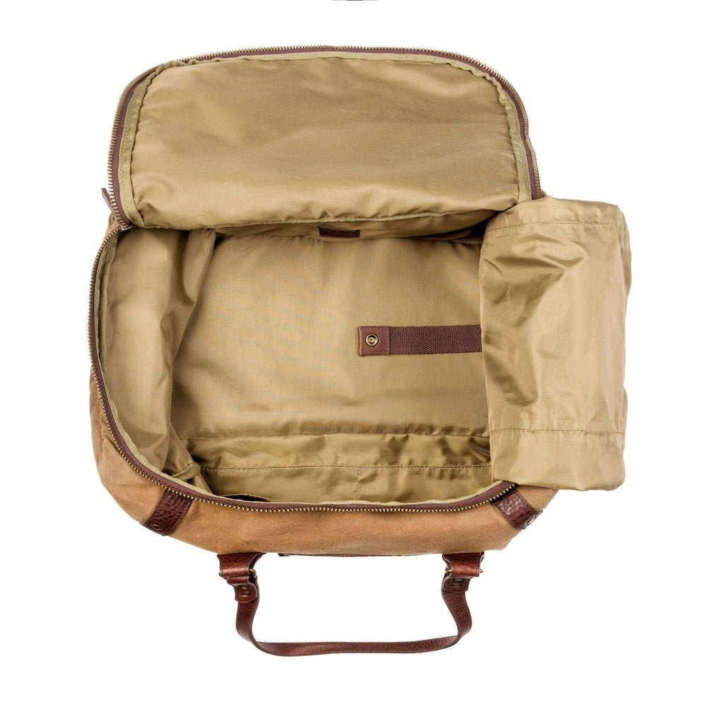 Campaign Waxed Canvas Medium Duffle Bag watch band - Strapped For Time