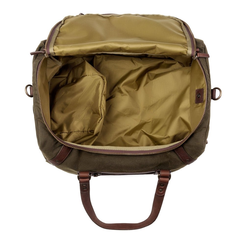 Campaign Waxed Canvas Medium Duffle Bag watch band - Strapped For Time