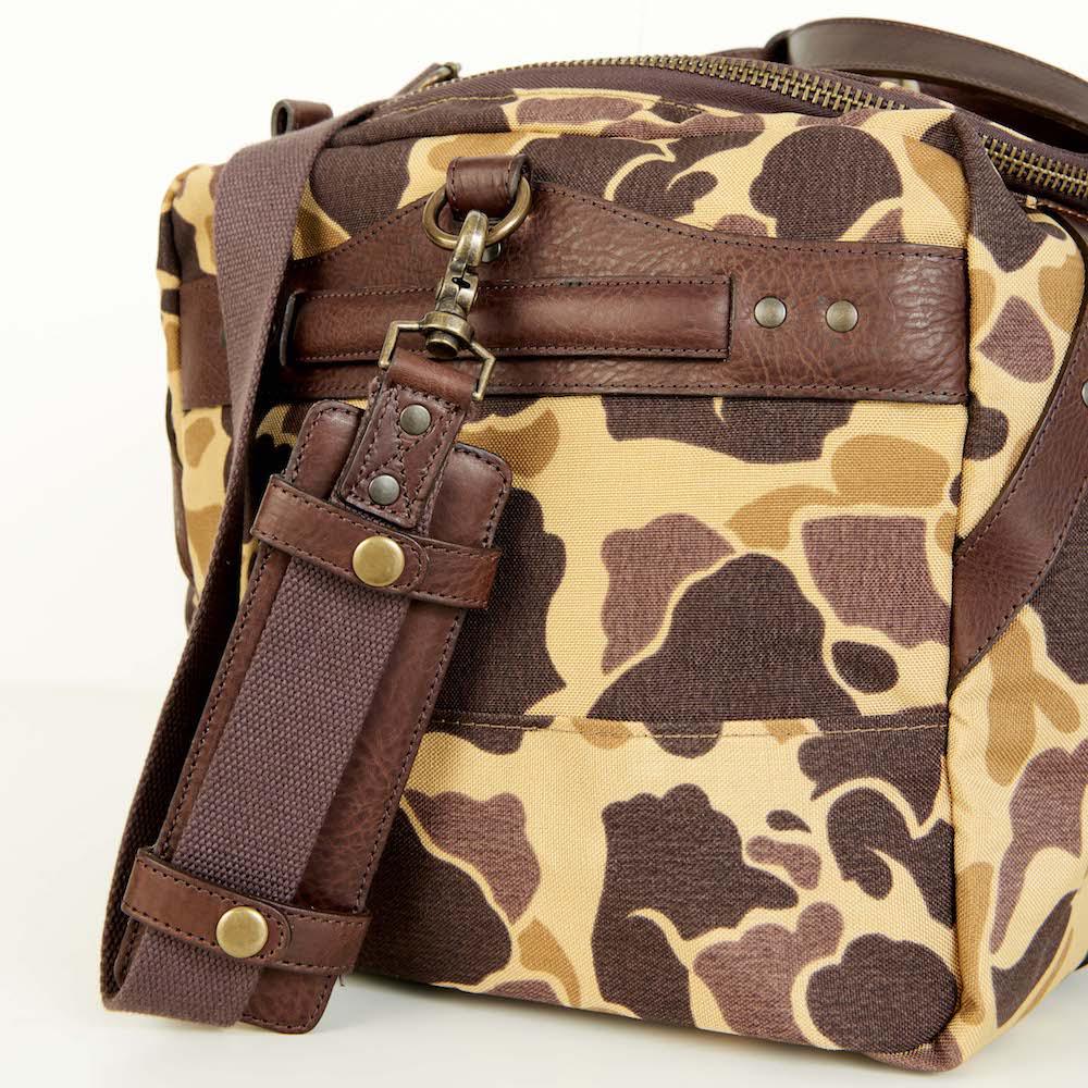 Campaign Waxed Canvas Medium Duffle Bag watch band - Strapped For Time