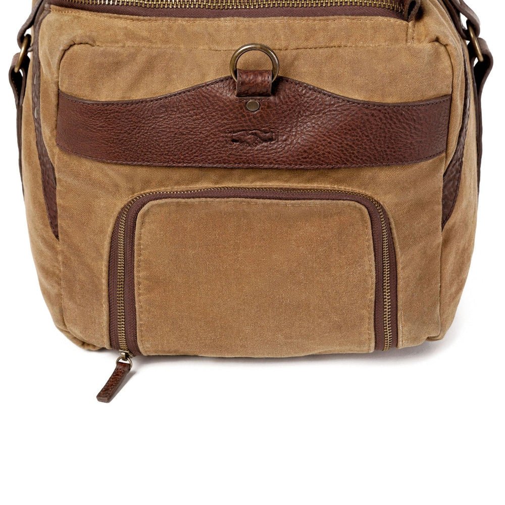Campaign Waxed Canvas Medium Duffle Bag watch band - Strapped For Time