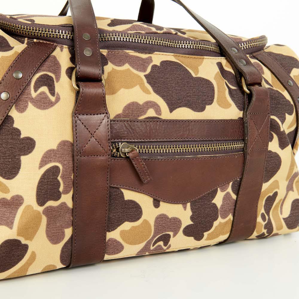 Campaign Waxed Canvas Medium Duffle Bag watch band - Strapped For Time