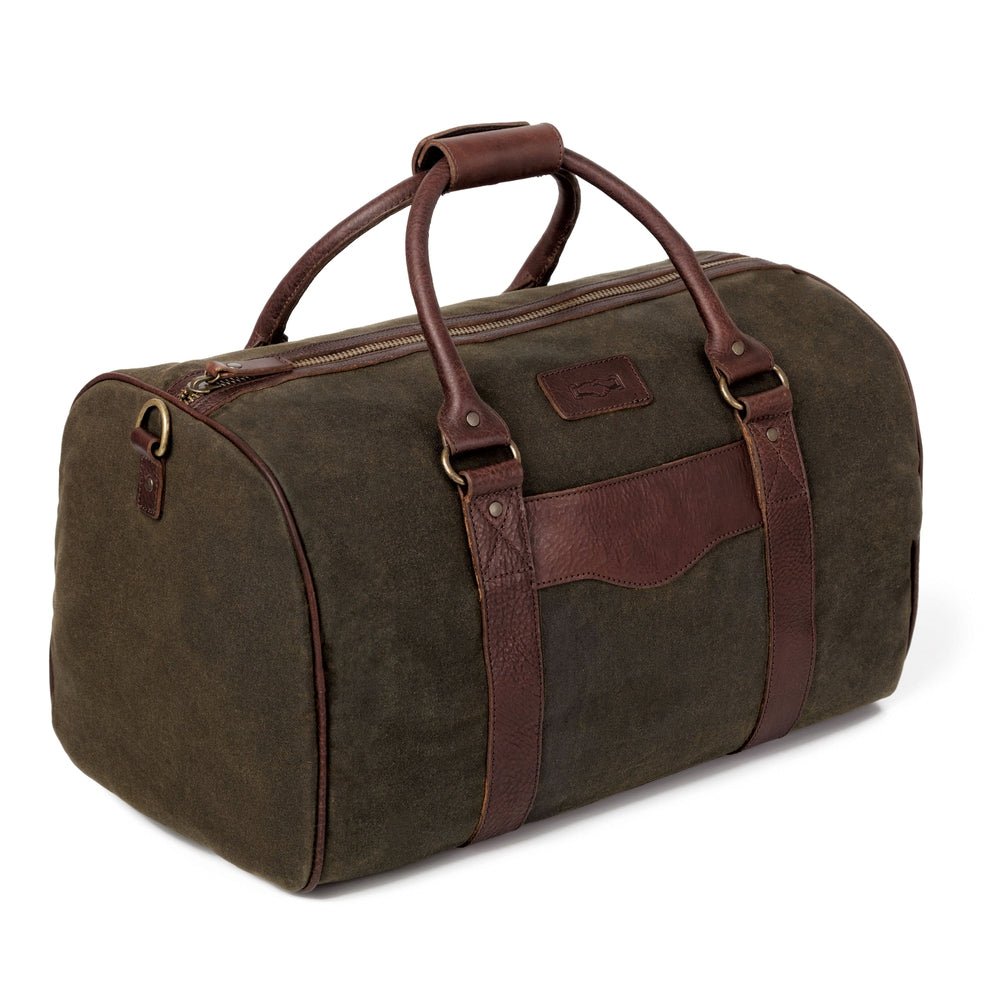 Campaign Waxed Canvas Medium Field Duffle Bag watch band - Strapped For Time