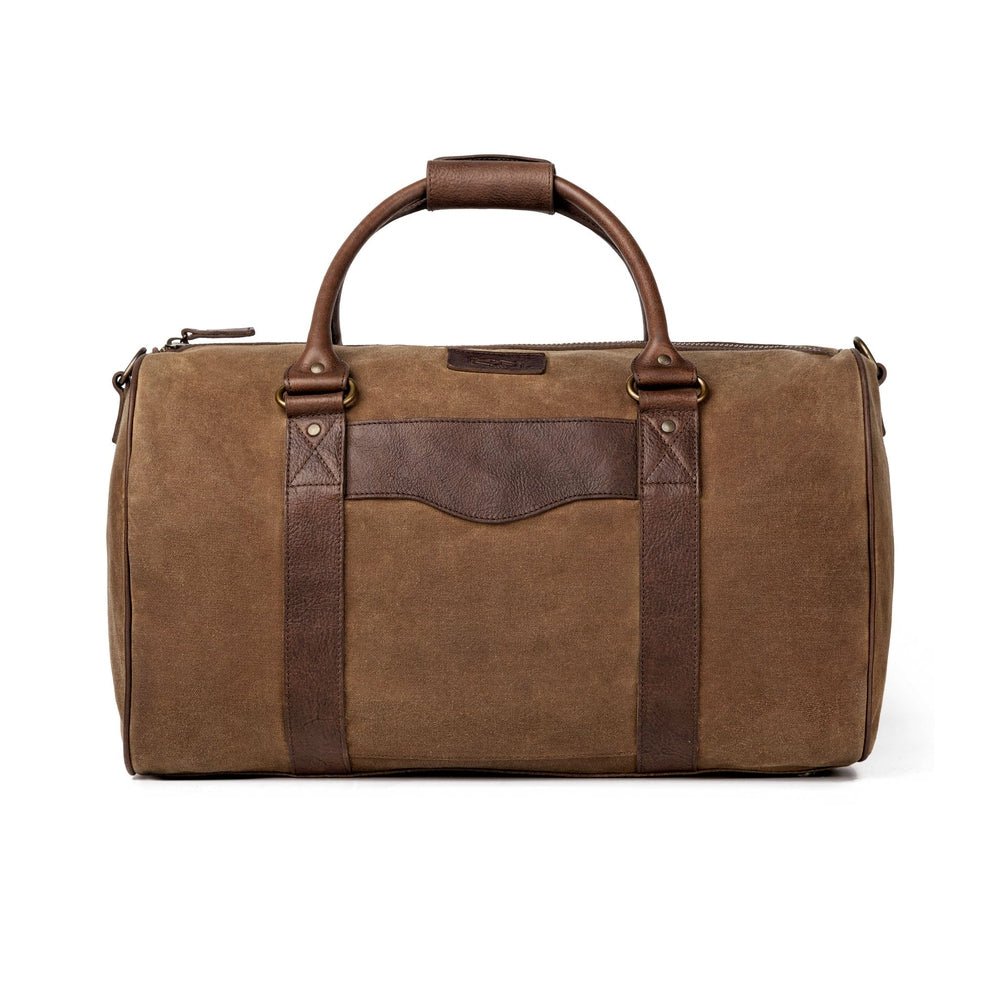 Campaign Waxed Canvas Medium Field Duffle Bag watch band - Strapped For Time