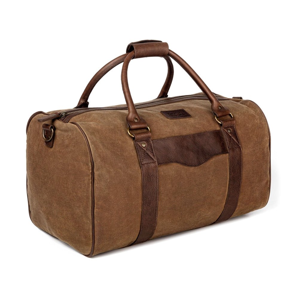 Campaign Waxed Canvas Medium Field Duffle Bag watch band - Strapped For Time