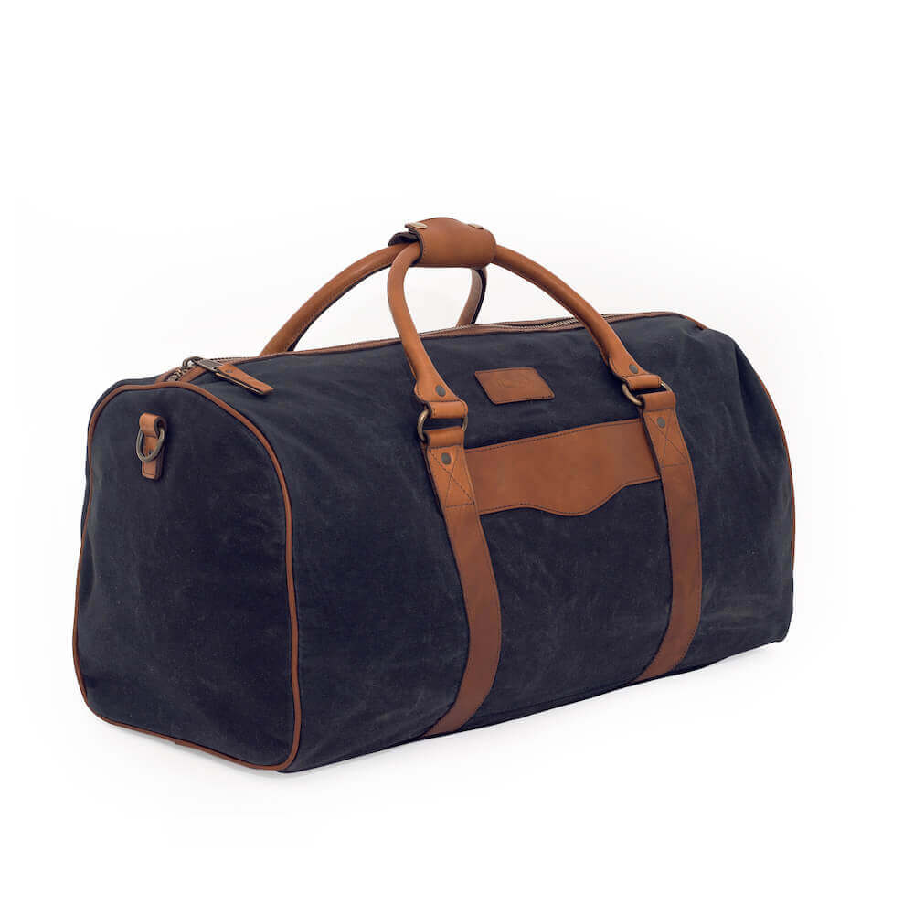 Campaign Waxed Canvas Medium Field Duffle Bag watch band - Strapped For Time