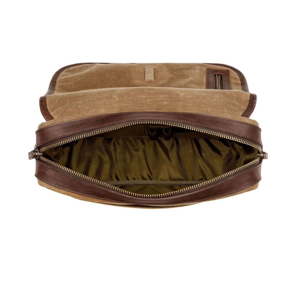 Campaign Waxed Canvas Messenger Bag watch band - Strapped For Time