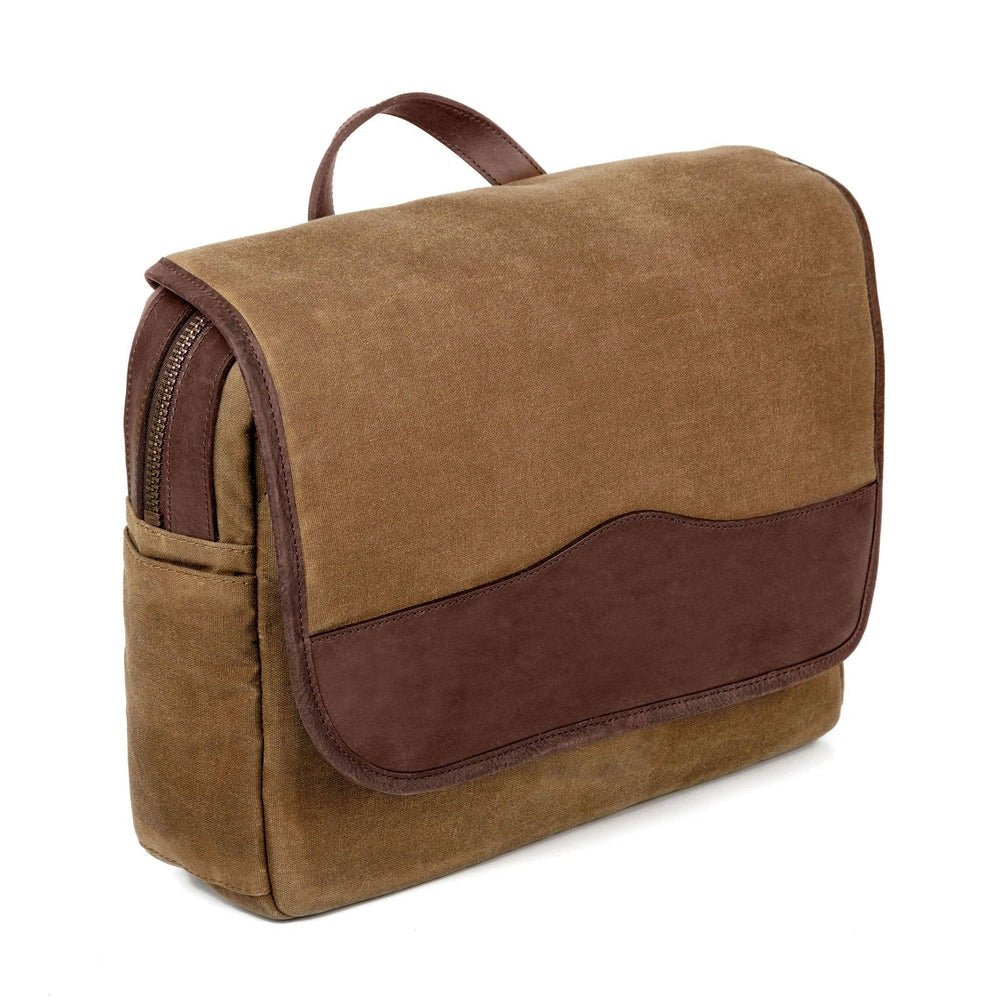 Campaign Waxed Canvas Messenger Bag watch band - Strapped For Time