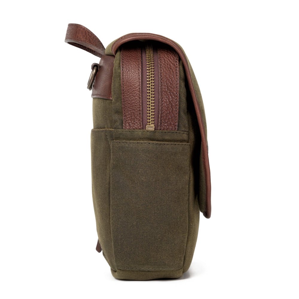 Campaign Waxed Canvas Messenger Bag watch band - Strapped For Time