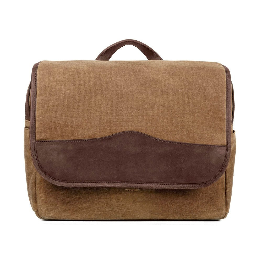 Campaign Waxed Canvas Messenger Bag watch band - Strapped For Time