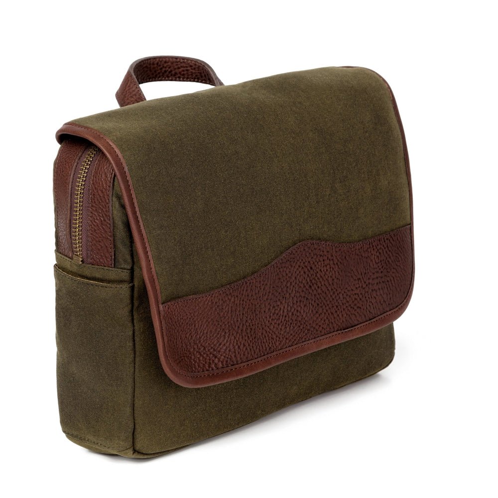 Campaign Waxed Canvas Messenger Bag watch band - Strapped For Time
