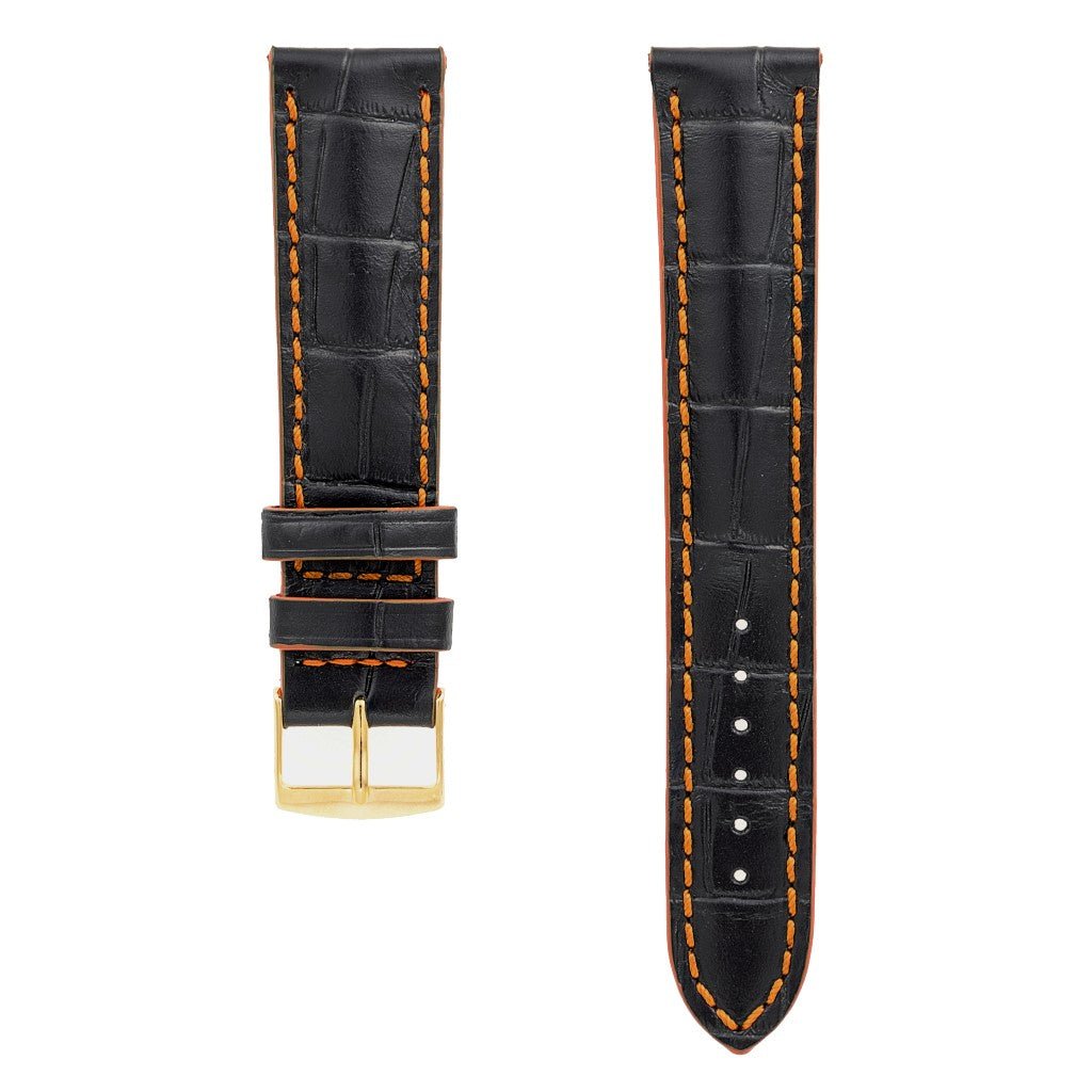 Classic | Embossed Alligator watch band - Strapped For Time