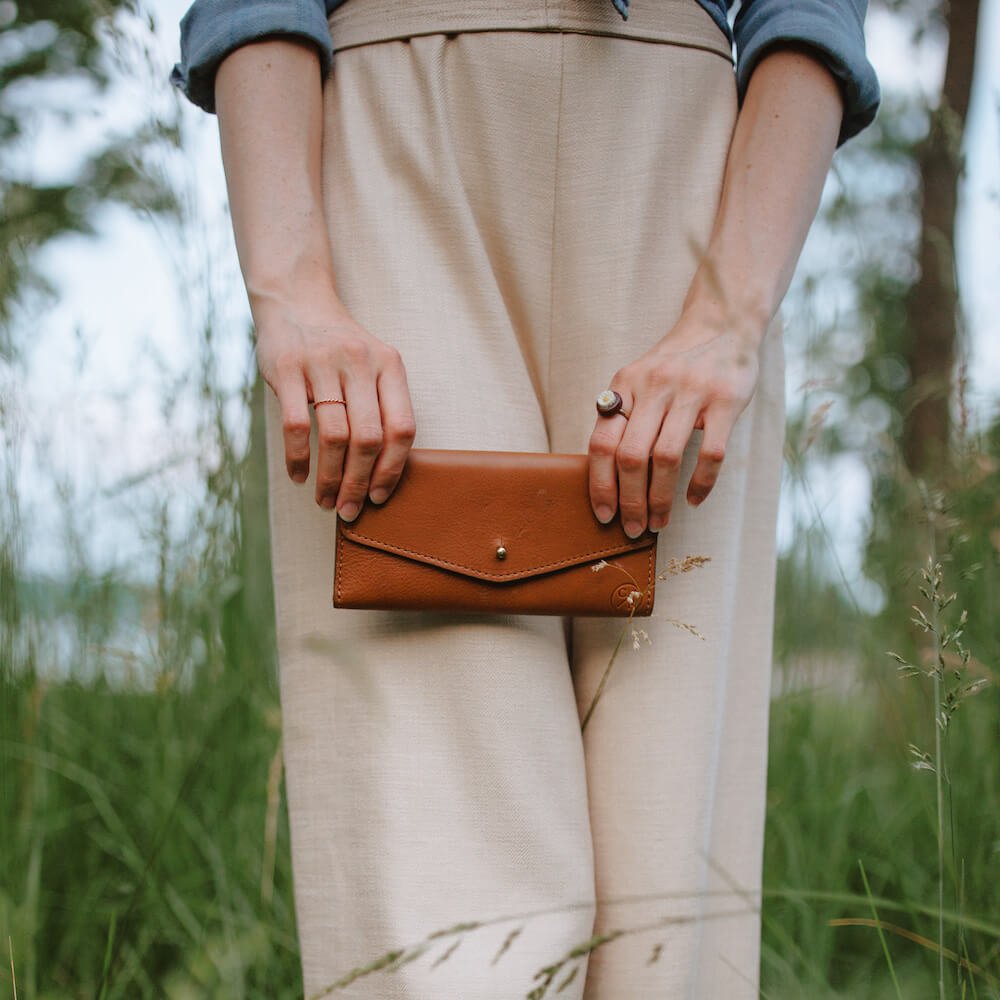 Craft & Forge Leather Wallet watch band - Strapped For Time