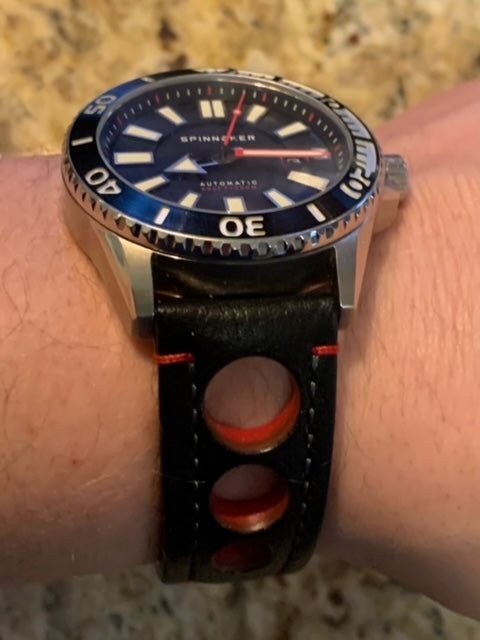 Rally | Buffalo Leather watch band - Strapped For Time