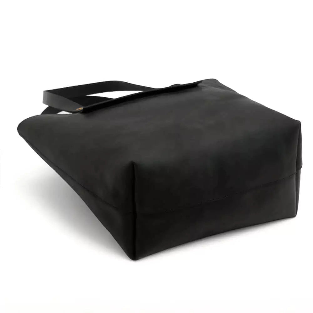 Eden MEDIUM Leather Tote Bag - Classic watch band - Strapped For Time