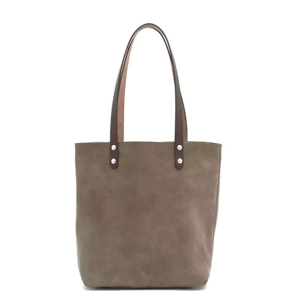 Eden MEDIUM Leather Tote Bag - Classic watch band - Strapped For Time