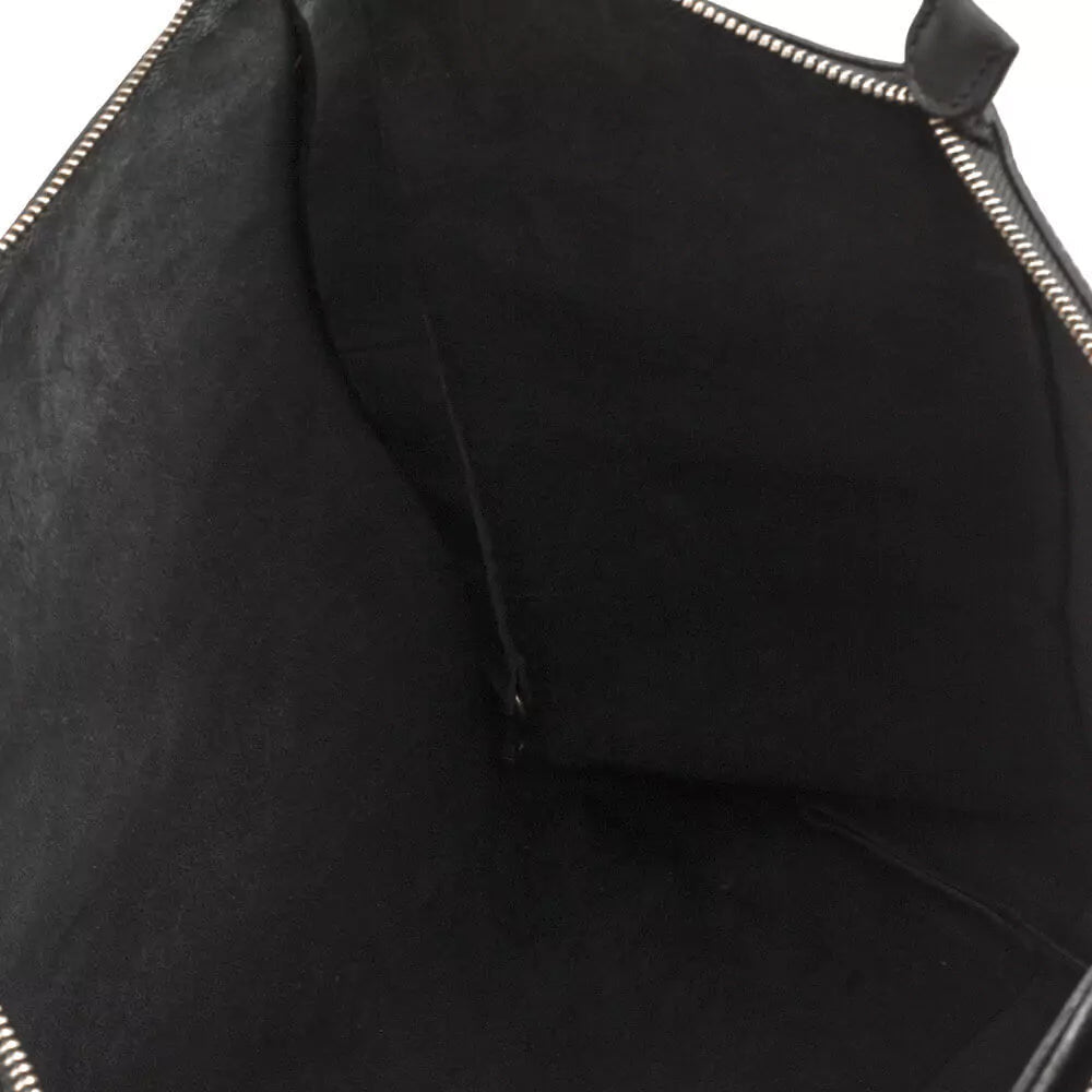 Eden OVERSIZED Leather Tote Bag - Zippered watch band - Strapped For Time