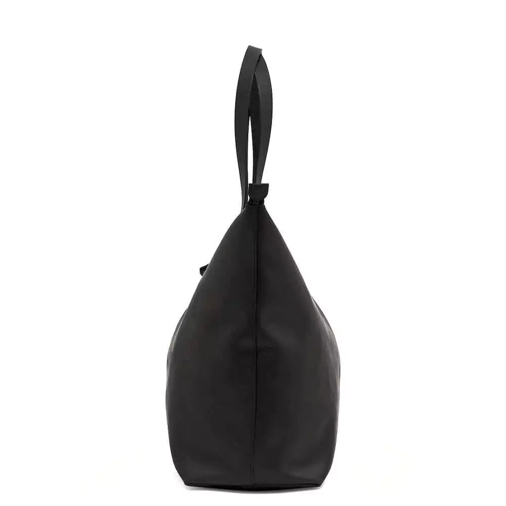 Eden OVERSIZED Leather Tote Bag - Zippered watch band - Strapped For Time