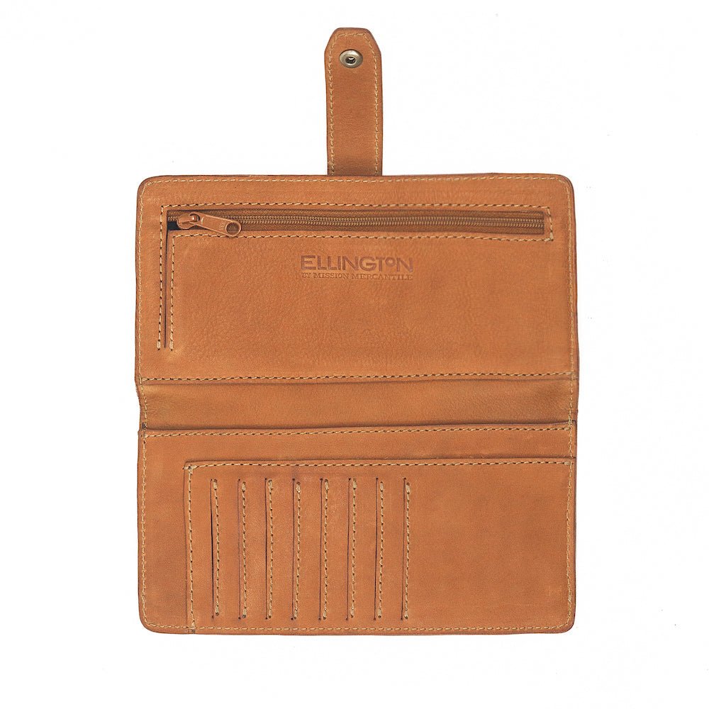 Eleanor Leather Wallet watch band - Strapped For Time