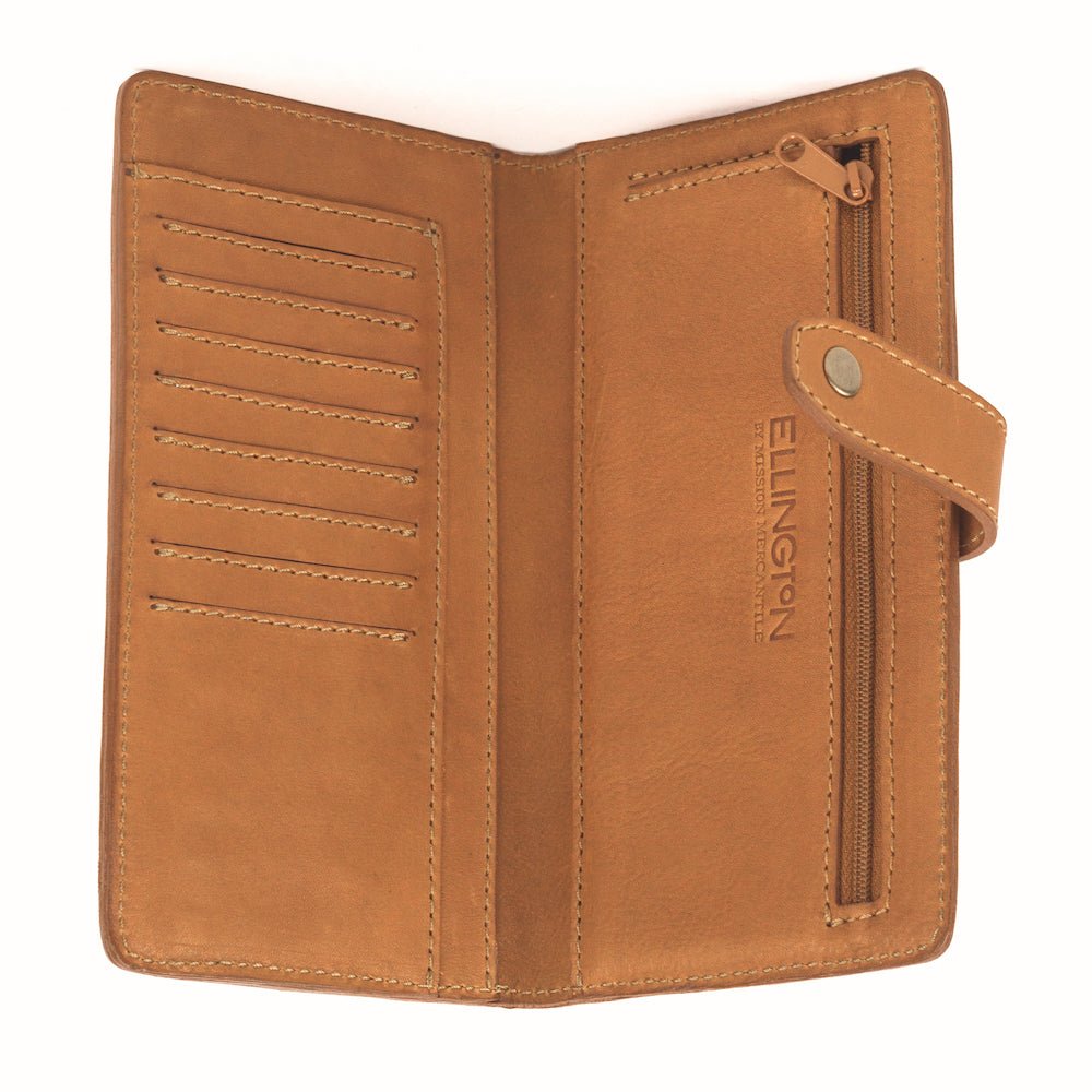 Eleanor Leather Wallet watch band - Strapped For Time