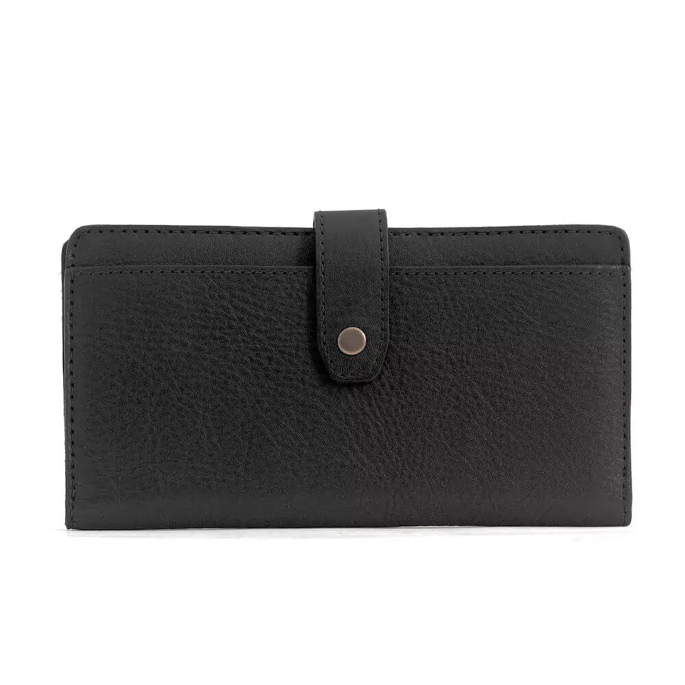 Eleanor Leather Wallet watch band - Strapped For Time