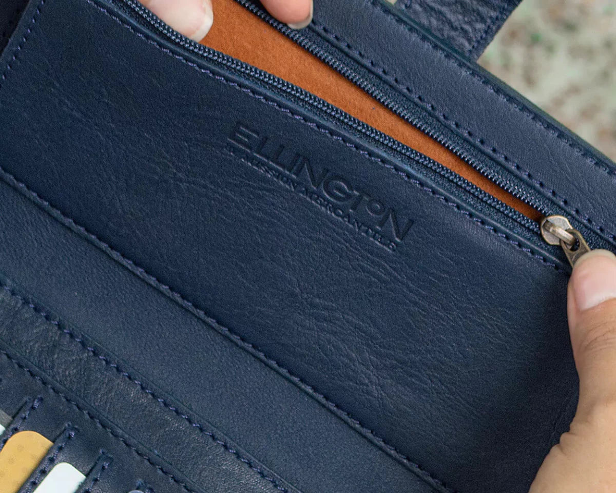 Eleanor Leather Wallet watch band - Strapped For Time