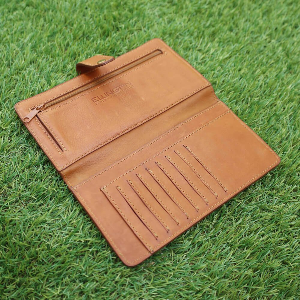 Eleanor Leather Wallet watch band - Strapped For Time