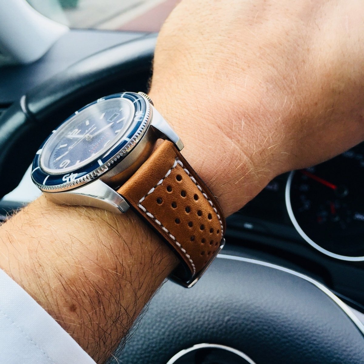 Rally | Perforated Leather