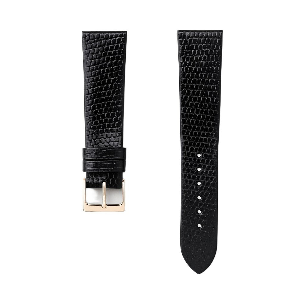 Genuine Lizard | Flat watch band - Strapped For Time