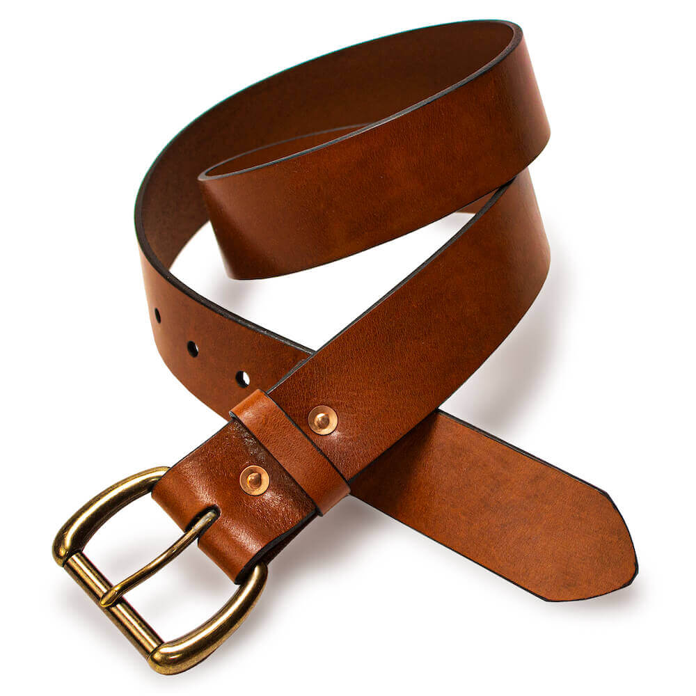 Heritage Leather Men's Belt watch band - Strapped For Time