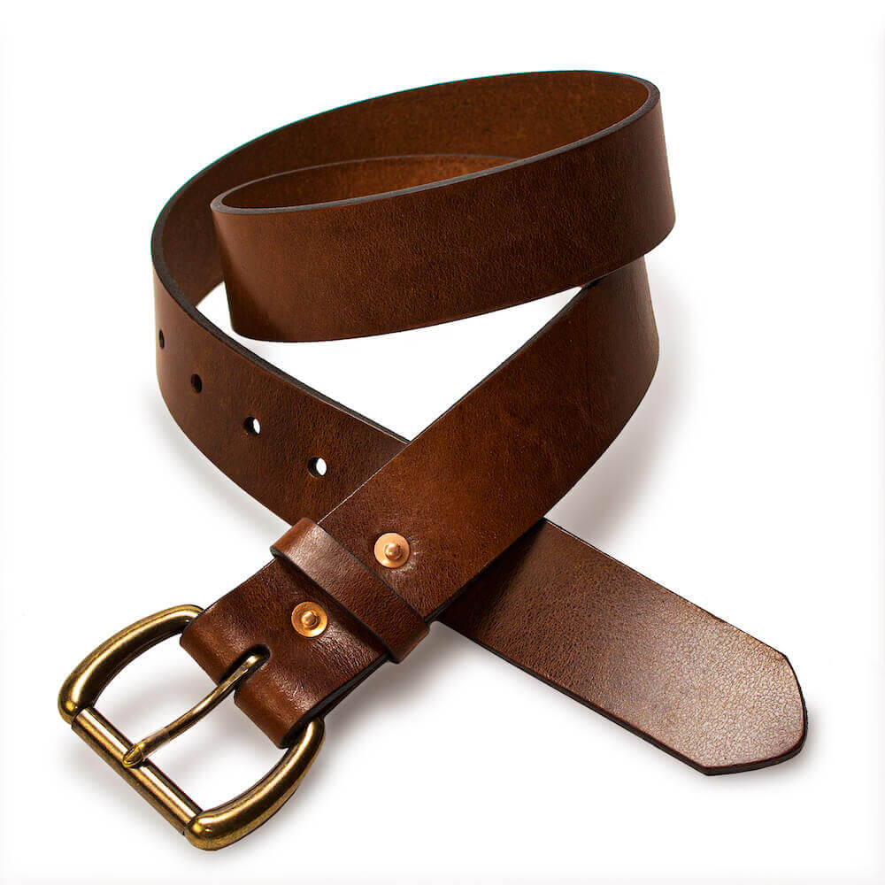 Heritage Leather Men's Belt watch band - Strapped For Time