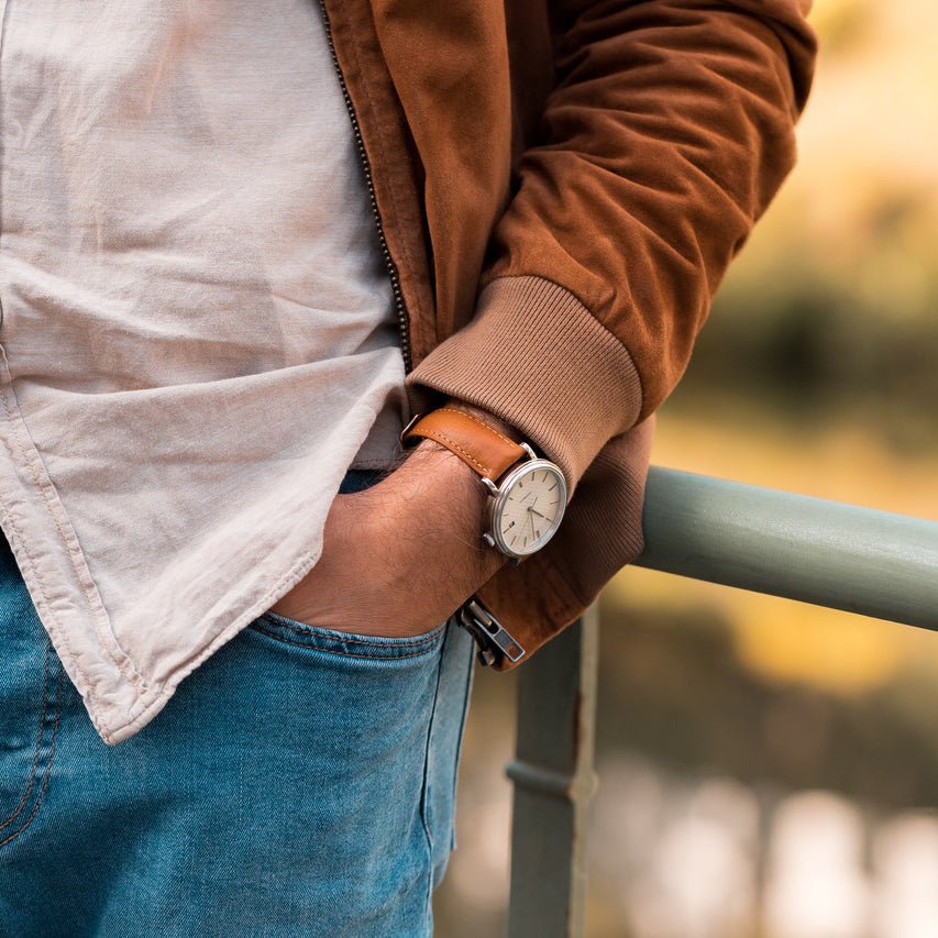 Kent | Calfskin Leather watch band - Strapped For Time