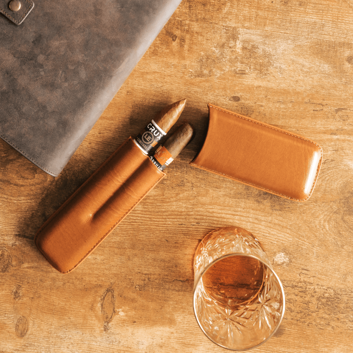 Klaro 2 Cigar Travel Case watch band - Strapped For Time