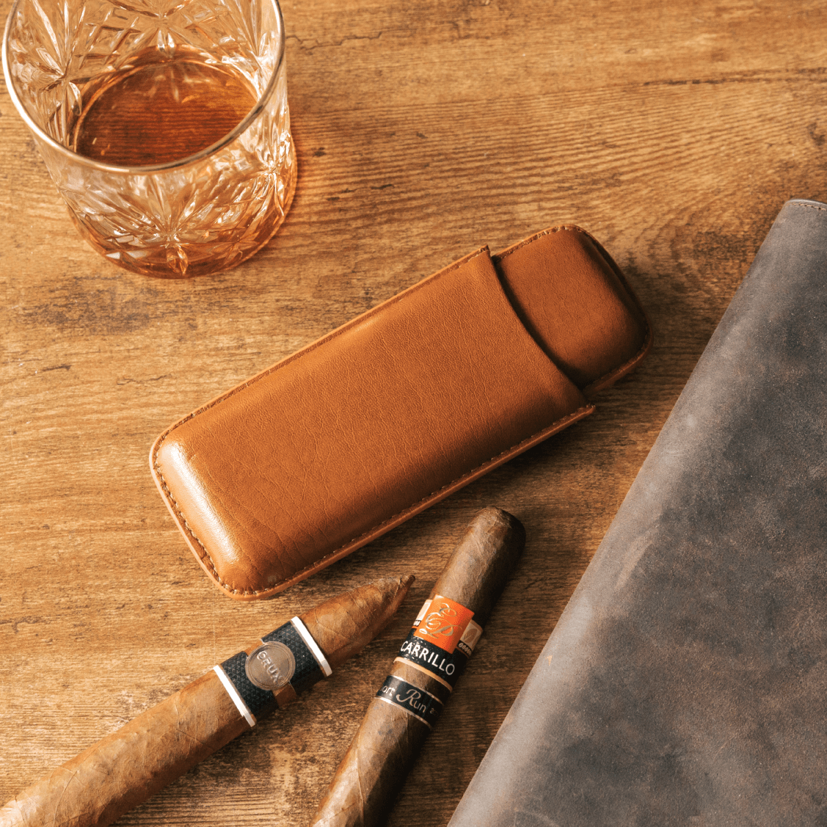 Klaro 2 Cigar Travel Case watch band - Strapped For Time