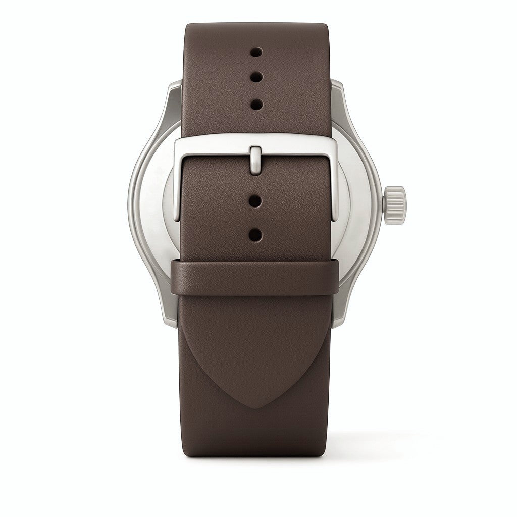 Lambskin | Flat Leather watch band - Strapped For Time