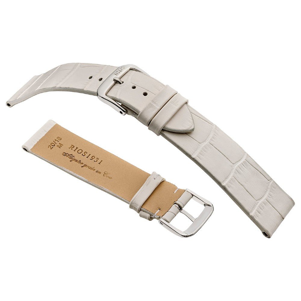 Miami | Embossed Alligator watch band - Strapped For Time