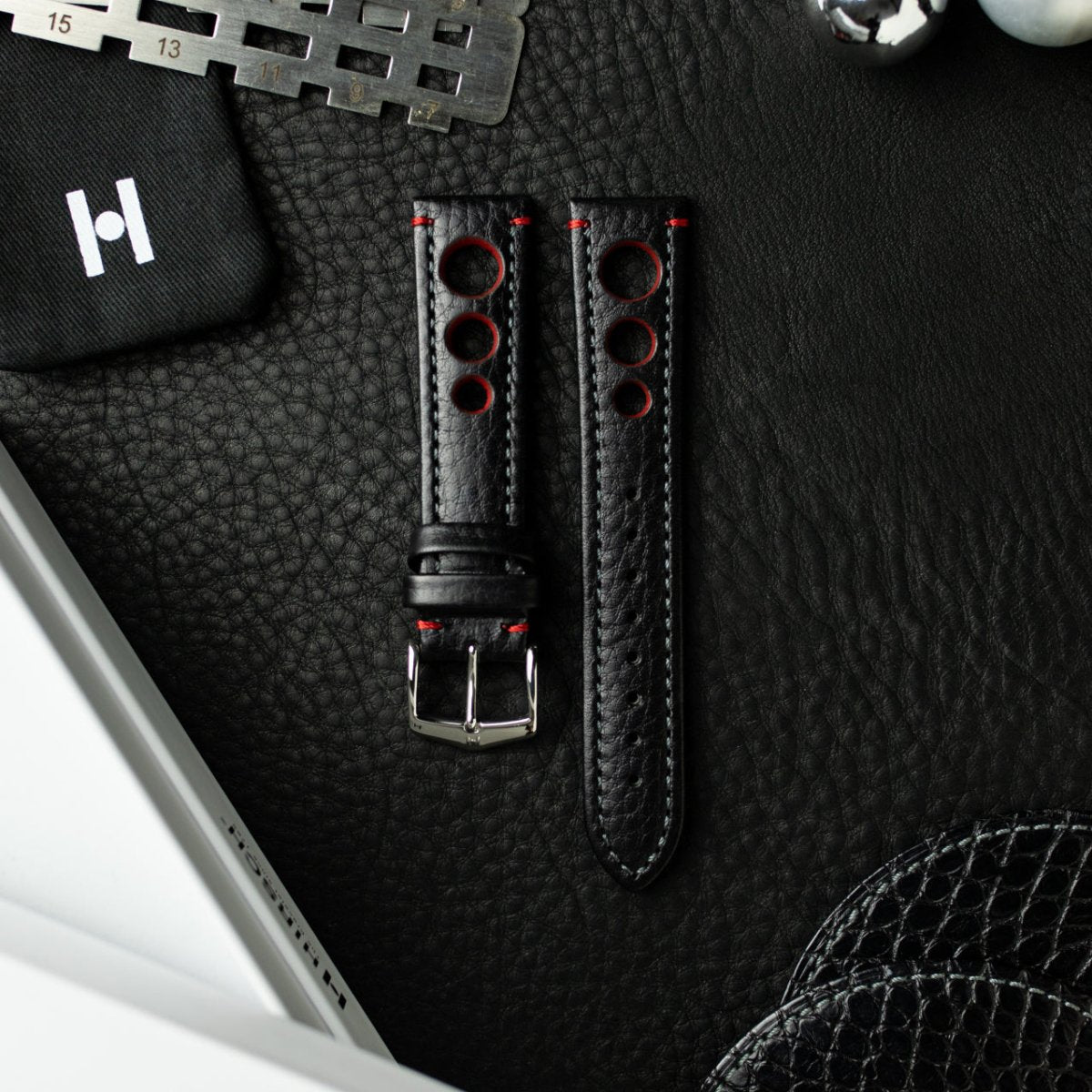 Rally | Buffalo Leather watch band - Strapped For Time