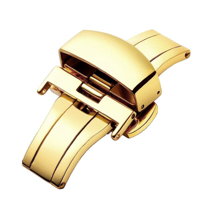 Goldtone Push Button Clasp