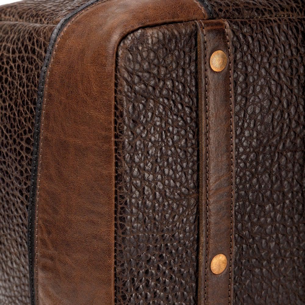 Theodore Leather Duffle Bag watch band - Strapped For Time